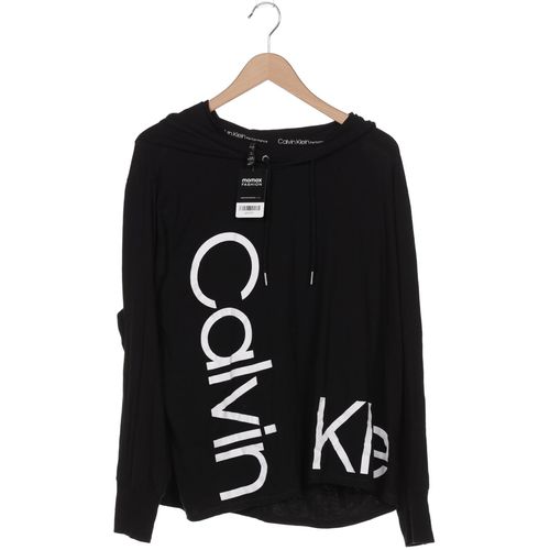 Calvin Klein Damen Kapuzenpullover, schwarz, Gr. 46