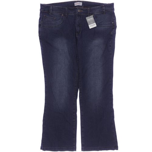 sheego Damen Jeans, marineblau, Gr. 25