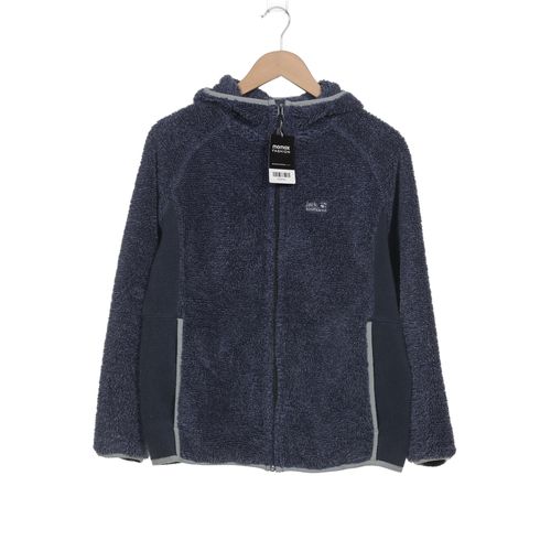 Jack Wolfskin Damen Kapuzenpullover, blau, Gr. 46