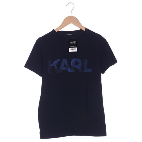 Lagerfeld Herren T-Shirt, marineblau, Gr. 46