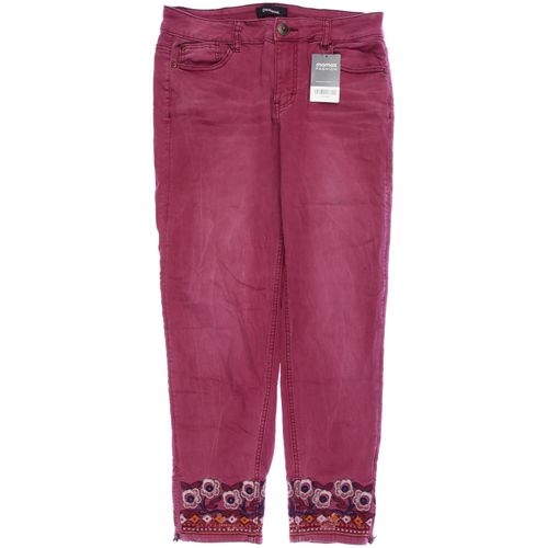 Desigual Damen Jeans, bordeaux, Gr. 42