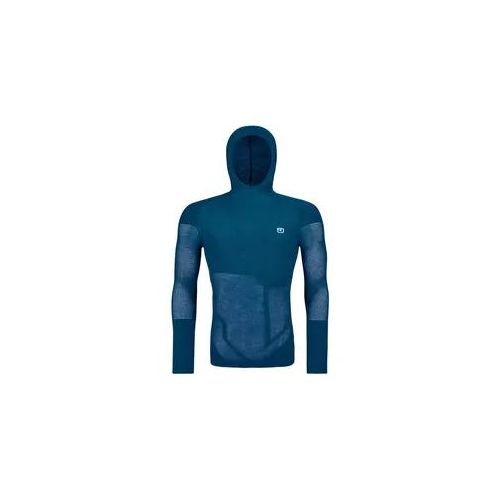 Ortovox Merino Thermovent Hoody Men - Merino-Hoodie - petrol blue - XL