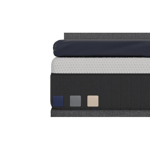 Emma Premium Toppercover | Blau | 100x200cm Image