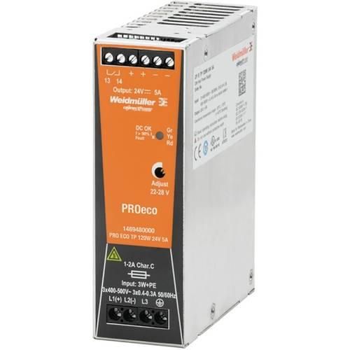 Weidmüller PRO ECO 120W 12V 10A Schaltnetzgerät 12 V/DC 10 A 120 W Inhalt 1 St.