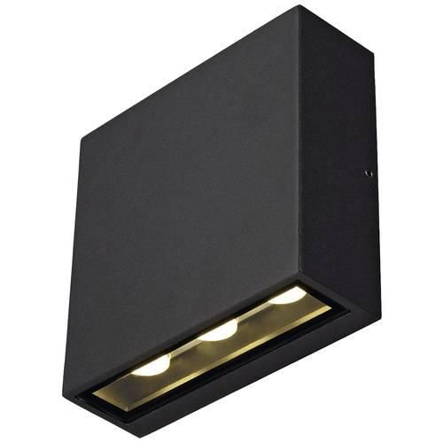 SLV BIG QUAD UP/DOWN 1005126 Wandleuchte LED fest eingebaut 8.2 W Anthrazit