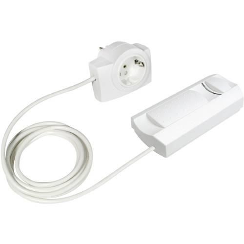 Ehmann 2660x0109 Schnurdimmer Geeignet für Leuchtmittel: Halogenlampe, Glühlampe Weiß