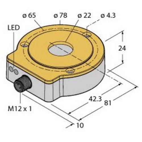 Turck Inkremental Drehgeber 1 St. RI360P0-QR24M0- 0008X2-H1181