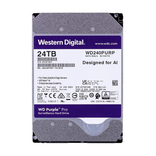 Western Digital Wd240purp 3.5´´ 24tb Hdd One Size