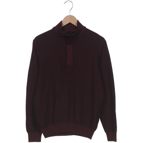 Bugatti Herren Pullover, bordeaux, Gr. 52