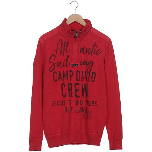 Camp David Damen Pullover, rot, Gr. 42