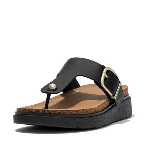 FitFlop Gen-ff buckle leather toe-post sandals