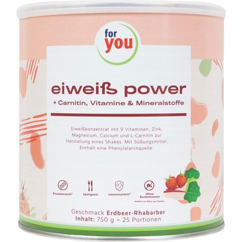 For You Eiweiß Power Erdbeere 750 G