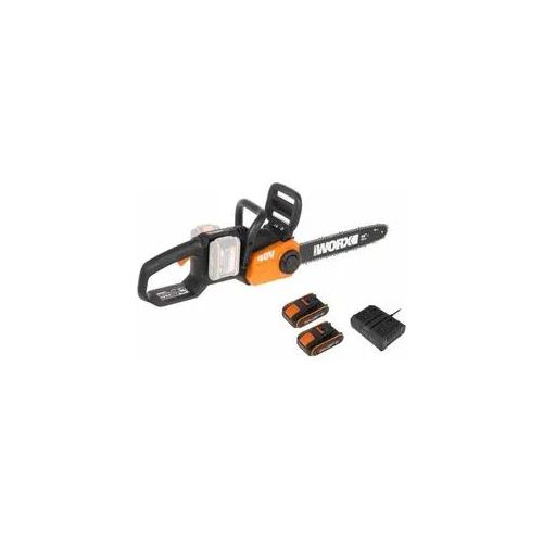 Batteriebetriebene Elektrosäge WORX WG384E - Messer 35 cm - 2x 20V - 2Ah