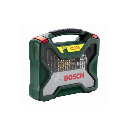 BOSCH Bohrer- und Bit-Set »X-Line Titanium«, (50 tlg.)