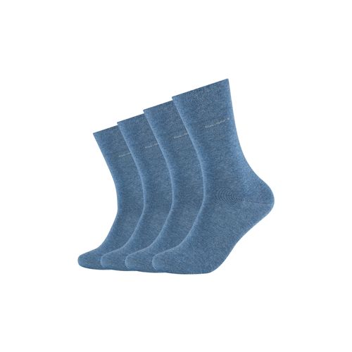 Camano Socken, (4er Pack), mit verstärktem Fersen- und Zehenbereich