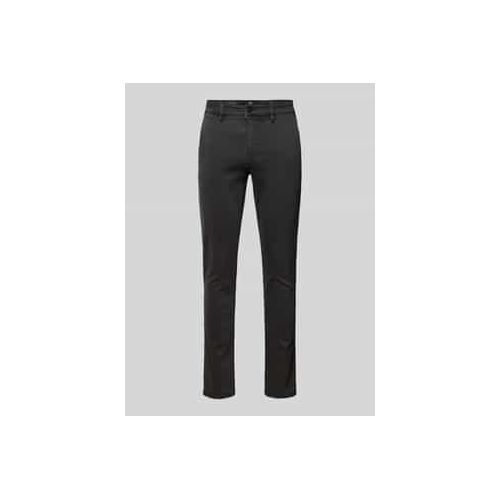 Slim Fit Chino mit Gürtelschlaufen