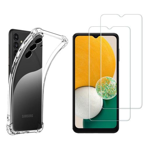 Hülle Galaxy A13 5G und 2 schutzfolien - TPU - Transparent