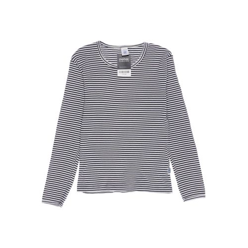 Petit Bateau Damen Langarmshirt, grau, Gr. 164