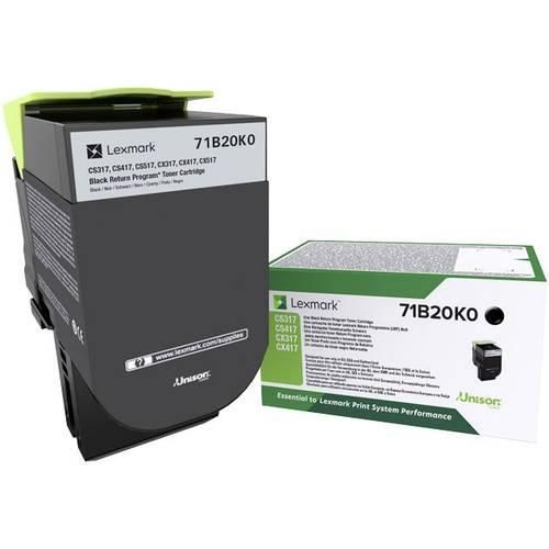 Lexmark Rückgabe Tonerkassette CS317 CS417 CS517 CX317 CX417 CX517 Original Schwarz 3000 Seiten 71B20K0