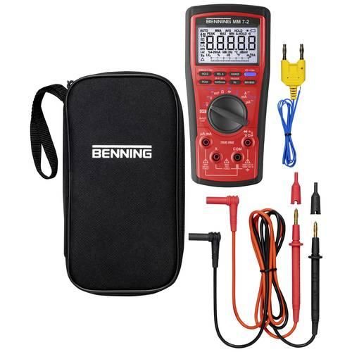 Benning MM 7-2 Hand-Multimeter kalibriert (ISO) digital CAT III 1000 V, CAT IV 600 V Anzeige (Counts): 60000