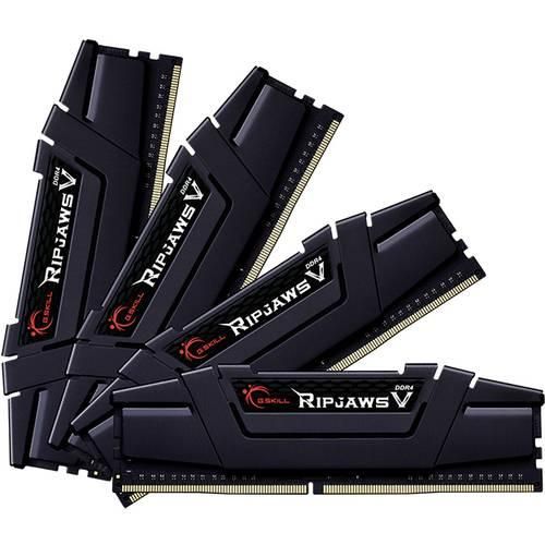 G.Skill Ripjaws V PC-Arbeitsspeicher Kit DDR4 64 GB 4 x 16 GB Non-ECC 3200 MHz 288pin DIMM CL16-18-18-38 F4-3200C16Q-64GVK