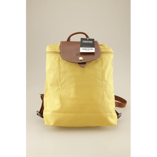 Longchamp Damen Rucksack, gelb, Gr.