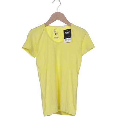 Salomon Damen T-Shirt, gelb, Gr. 36