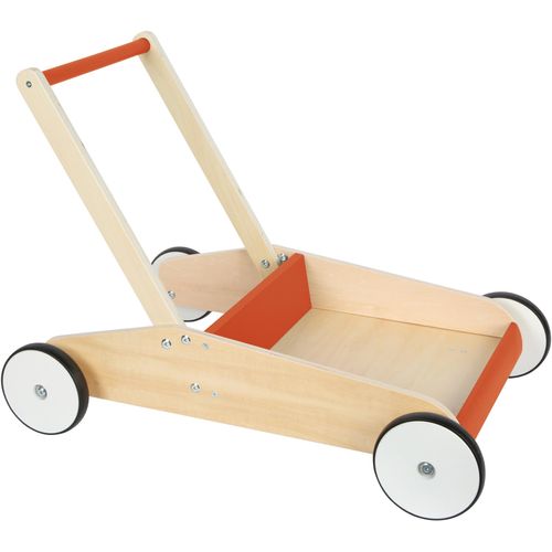 Lauflernwagen SMALL FOOT "schiefergrau" Lauflernhilfen rot Kinder