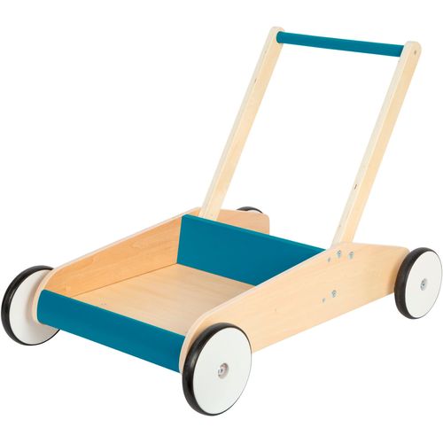 Lauflernwagen SMALL FOOT "schiefergrau" Lauflernhilfen blau Kinder