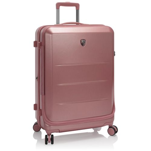 Hartschalen-Trolley HEYS "EZ Fashion, 66 cm" Gr. B/H/T: 46cm x 66cm x 29cm 82 l, rosegold (roségoldfarben) Koffer Heys x Joachim Llambi Reisegepäck Volumenerweiterung