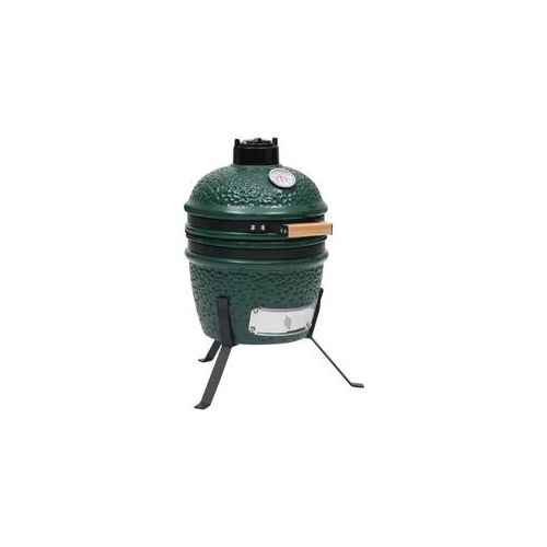 2-in-1 Kamado-Grill Smoker Keramik 56 cm Grün