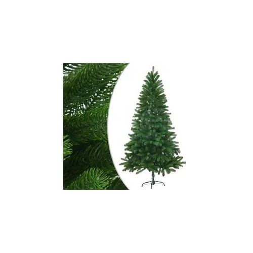 Künstlicher Weihnachtsbaum Naturgetreue Nadeln 150 cm Grün – Perfekte Deko für Innen & Außen