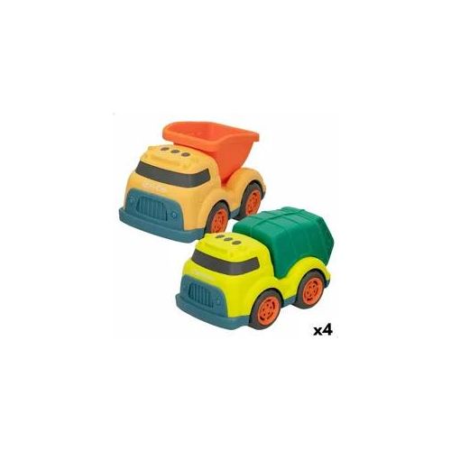 Set mit Fahrzeugen für öffentliche Bauarbeiten Motor Town 17,5 x 11 x 11 cm (4 Stück)