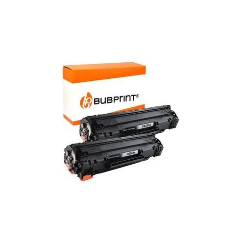 Bubprint 2x Toner black kompatibel für HP CE285A