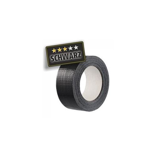 Gewebeklebeband Panzertape 48,5 mm Länge 50 m Schwarz - 4 Stück