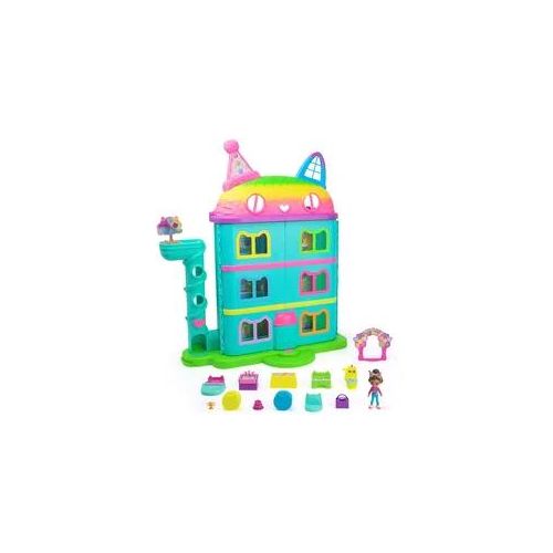 Spielwelt SPIN MASTER "Gabby's Dollhouse – Gabby's Purrfect Puppenhaus (Celebration)" Spielfigurenwelten bunt Kinder