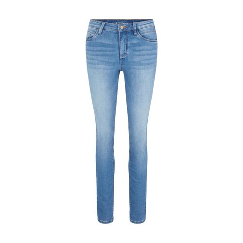 TOM TAILOR Damen TTALEXA SKINNY Jeans, blau, Uni, Gr. 25/30