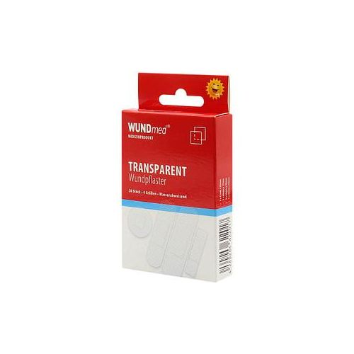 WUNDmed® Pflaster Transparent transparent, 20 St.