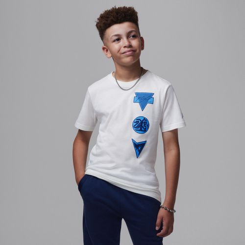 Jordan 'See Me Shine' T-shirt voor kids - Wit