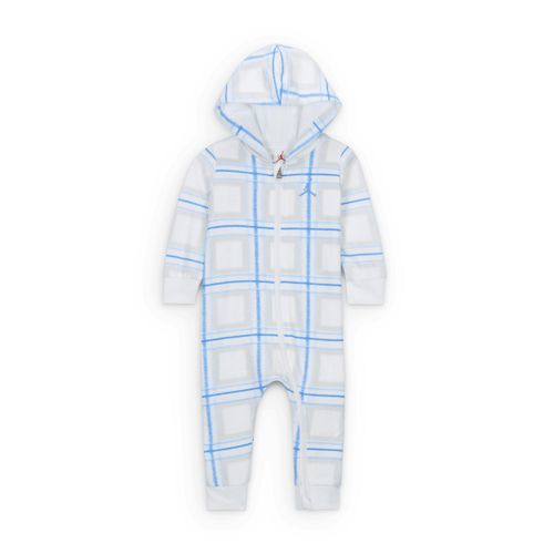 Jordan Brooklyn Essentials coverall voor de feestdagen voor baby's (0-9 maanden) - Wit