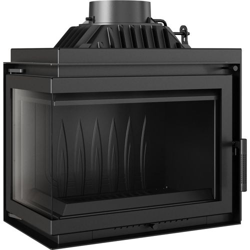 Kamineinsatz Gusseisen SIMPLE links 8 kW Ø 200