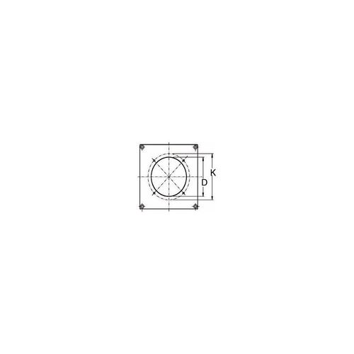 Buderus Brennerplatte GE515, 320x320mm Brennerloch 210, Lochkreis 235, M10 5330360