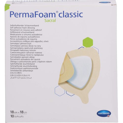 Permafoam Classic Sacral 18x18cm 10 ST