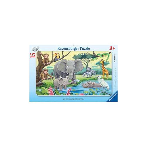 Ravensburger Tiere Afrikas Puzzle, 15 Teile