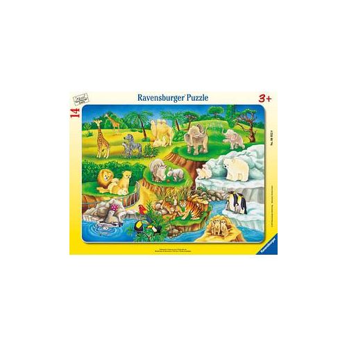 Ravensburger Zoobesuch Puzzle, 14 Teile