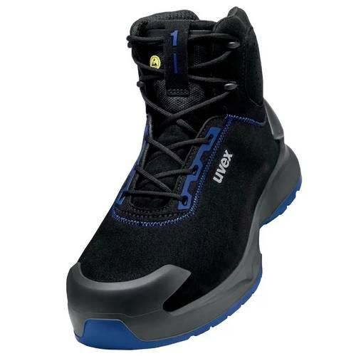 uvex S2 PUR W11 6815849 Sicherheitsstiefel S2 Schuhgröße (EU): 49 Schwarz, Blau 1 Paar