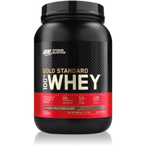 Optimum Nutrition Gold Standard Whey Protein Molkenprotein Geschmack Extreme Milk Chocolate 896 g