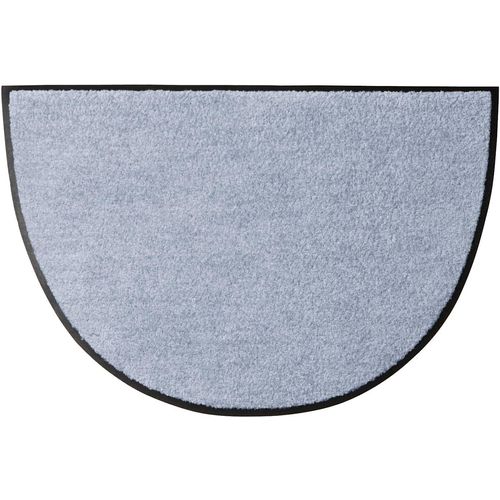 Fußmatte SALONLOEWE Gr. 1, grau (silbergrau), B:50cm H:7mm L:75cm, Polyamid, Kunstfaser, Teppiche