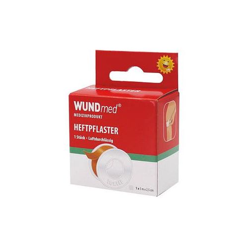 WUNDmed® Heftpflaster beige 2,5 cm x 5,0 m, 1 St.