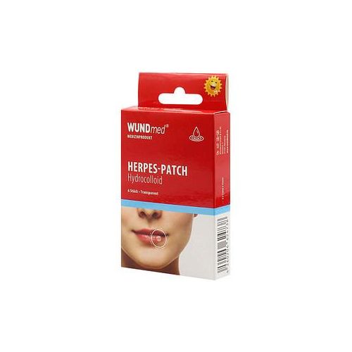 WUNDmed® Herpes Pflaster Herpes-Patch transparent 1,5 x 1,5 cm, 6 St.